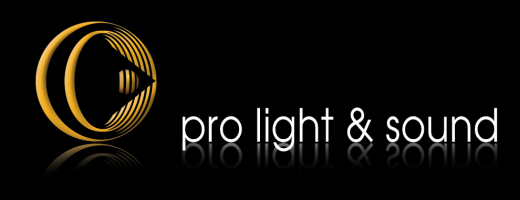 Pro sound and light client logo